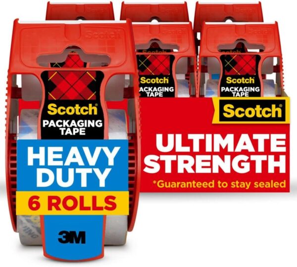 Scotch Heavy Duty Shipping and Moving Packing Tape