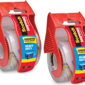 Scotch Heavy Duty Packaging Tape, 2 Inches x 800 Inches