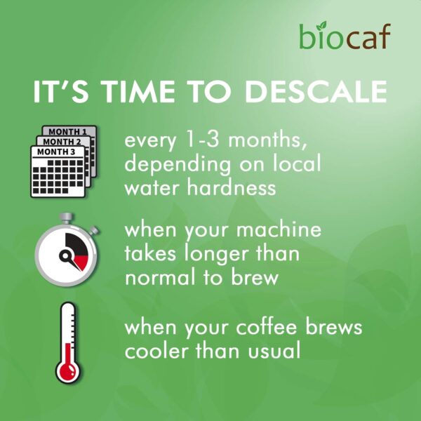 Urnex Full Circle Espresso Machine - 2 Single Use Packets - Descaling Powder - Image 3