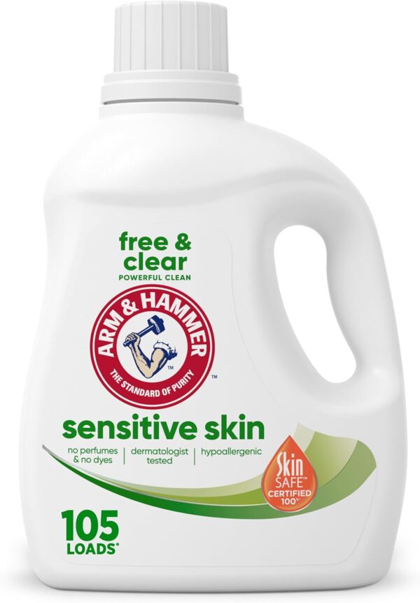 Sensitive Skin Free & Clear Liquid Laundry Detergent