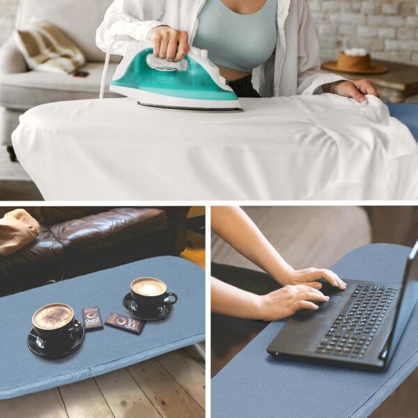 Table Top Ironing Board, RAINHOL Small Folding Iron Board Portable - Image 2