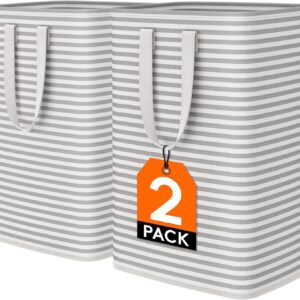 Lifewit 2 Pack Laundry Hamper Large Collapsible Laundry Baskets