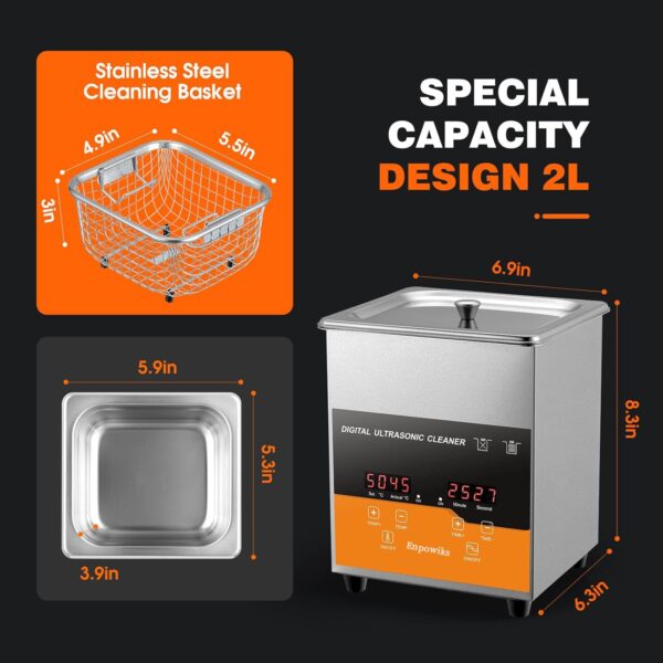 Ultrasonic Cleaner Commercial Ultrasonic Cleaner Stainless Steel - Image 2