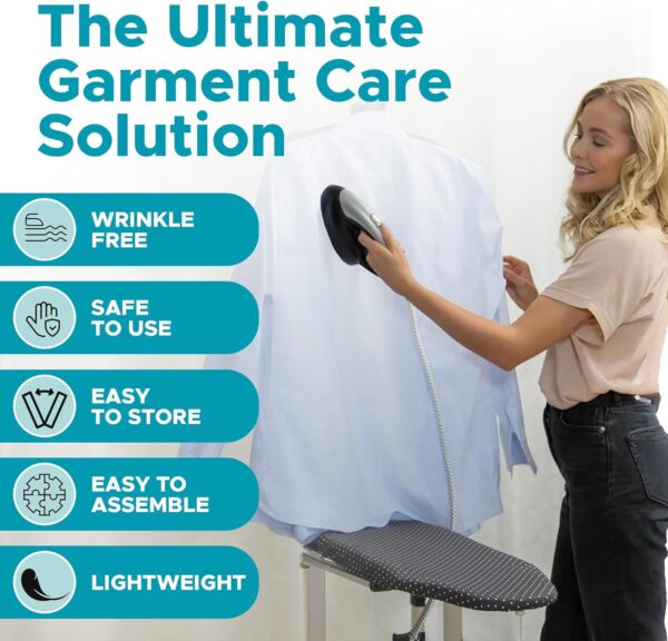 Steam & Go - All-in-One Garment Steamer and Iron, Pressurized Steamer - Image 3