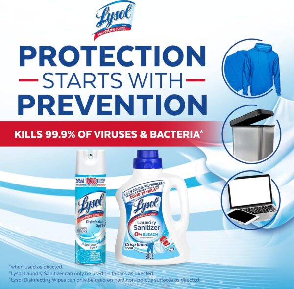 Lysol Laundry Sanitizer & Disinfectant Spray - Image 3