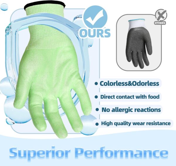 Gloves for Men and Women, Working Gloves for DIY, Outdoor Activities - Image 2