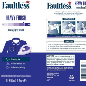 Laundry Starch Spray, Faultless Heavy Spray Starch 20 oz