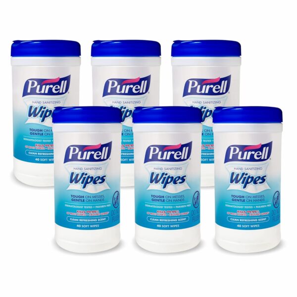 Purell Hand Sanitizing Wipes, Clean Refreshing Scent, 40 Count
