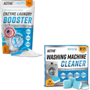 ACTIVE Enzyme Laundry Booster and Washing Machine Cleaner