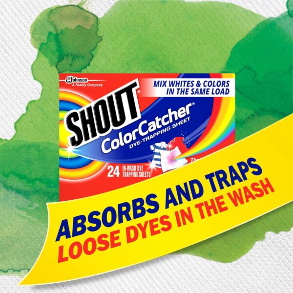 Shout Color Catcher Sheets for Laundry, Allow Mixed Washes - Image 2