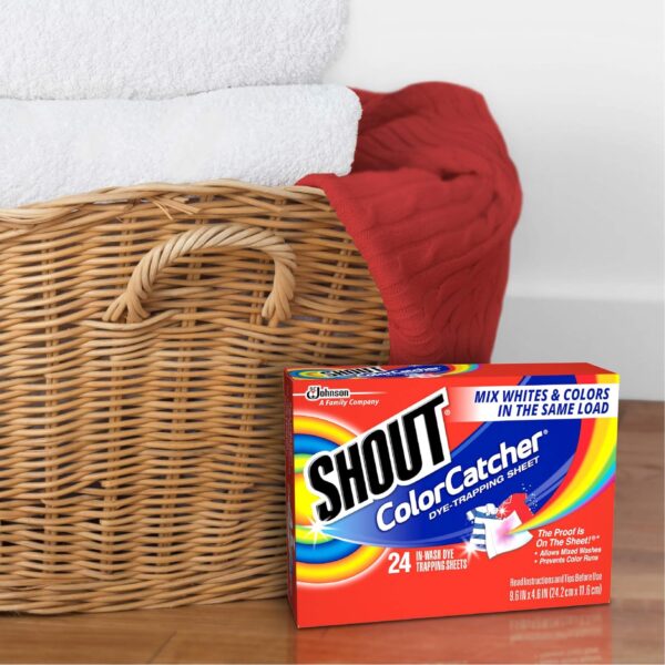 Shout Color Catcher Sheets for Laundry, Allow Mixed Washes - Image 3