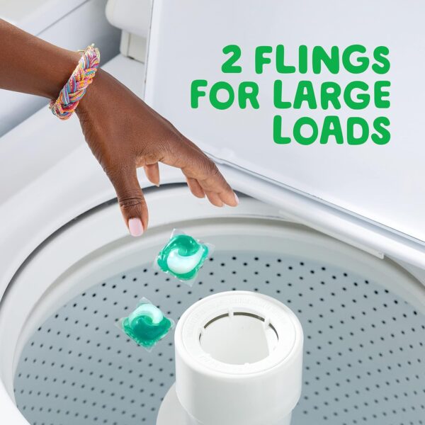 Gain flings Laundry Detergent Pacs with Odor Defense HE Compatible - Image 3