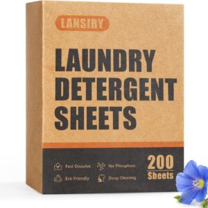 Laundry Detergent Sheets - 200 Loads Fresh Linen Scent