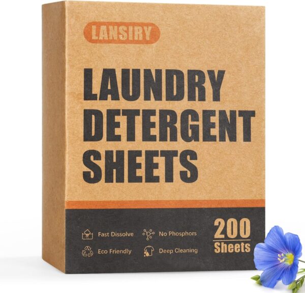 Laundry Detergent Sheets - 200 Loads Fresh Linen Scent